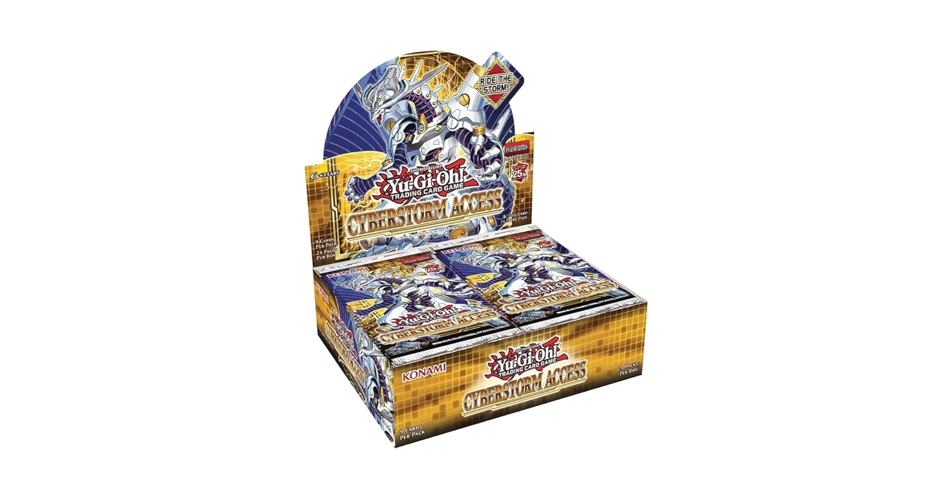 Amazon.com: Yu-Gi-Oh! Cyberstorm Access Booster (24 packs